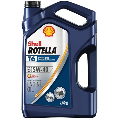 specialty lubricants and fuel, etc. . Shell rotella t6 full synthetic 5w40 diesel engine oil